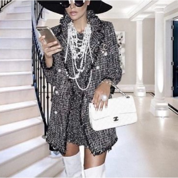 🌟Celebrity Fav ✨Zara Tweed Coat - Picture 3 of 8